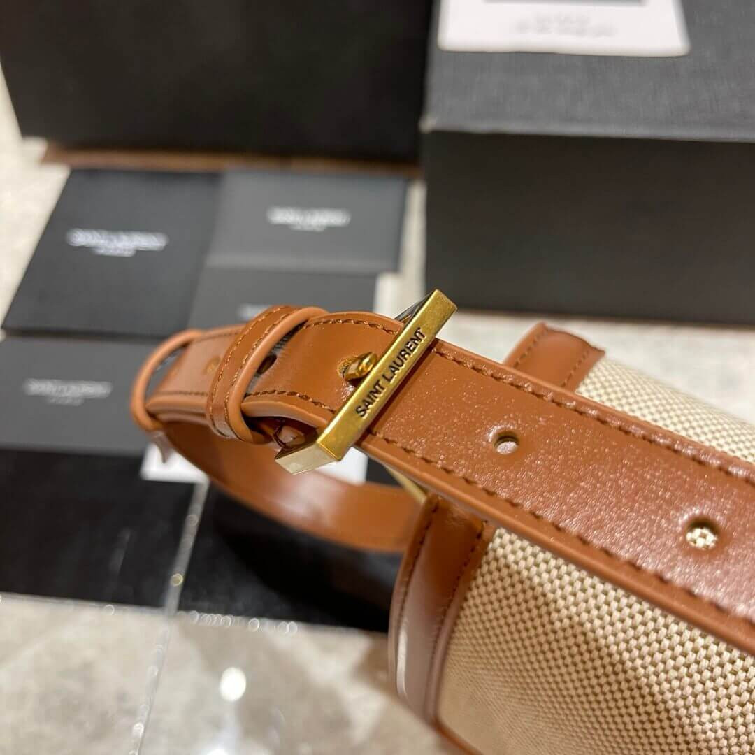 Saint Laurent YSL Solferino Medium Canvas Crossbody Bag 634305