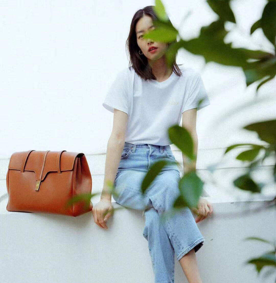 Celine Large Soft 16 Bag In Smooth Calfskin 194043