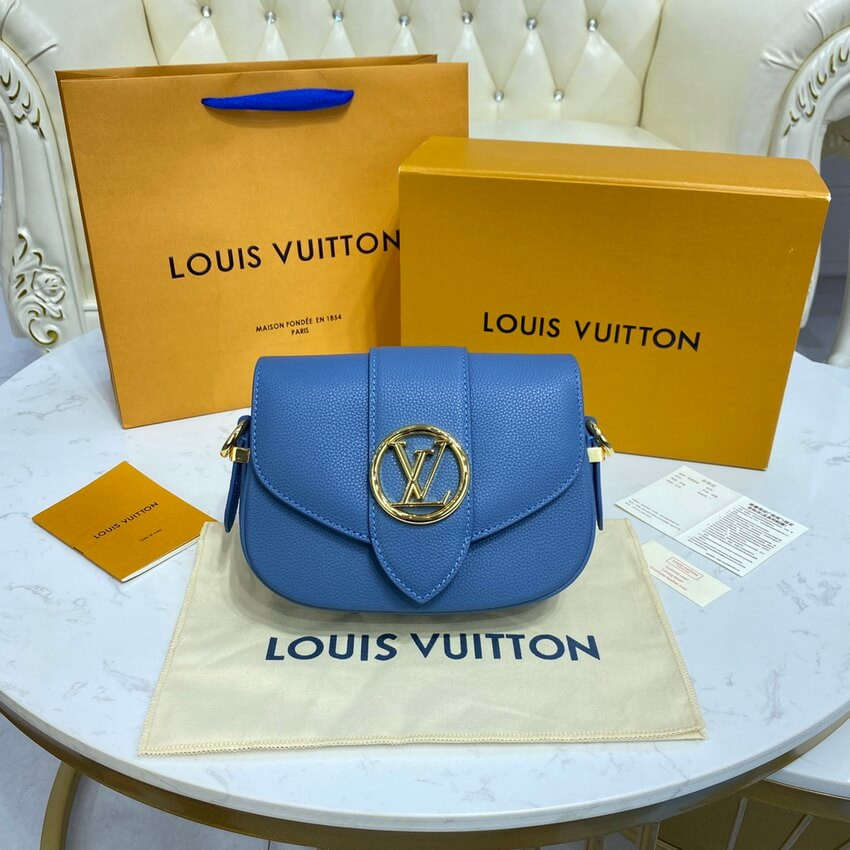 Louis Vuitton LV Pont 9 Soft PM M58964 Blue