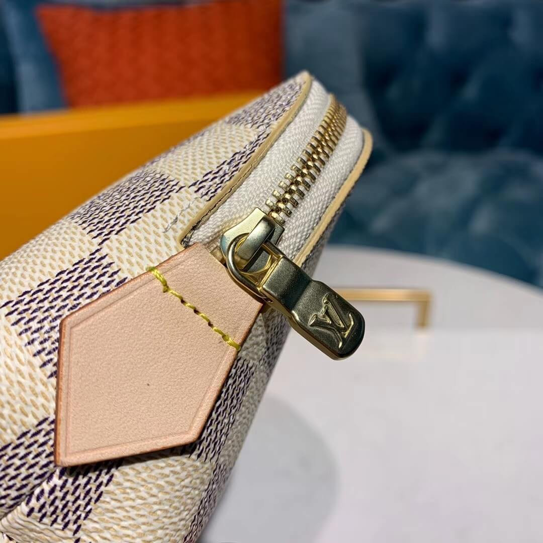 Louis Vuitton Damier Azur Cosmetic Pouch N60024