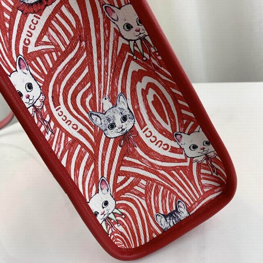 Gucci Yuko Higuchi Tote Bag Cat Print 605614