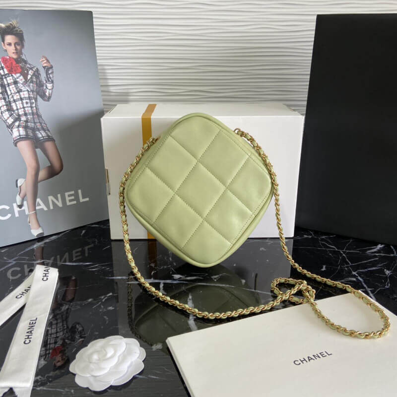 Chanel Small Diamond Bag AS2201 in Lambskin
