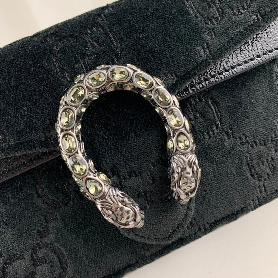 Gucci Dionysus GG Velvet Super Mini Bag 476432