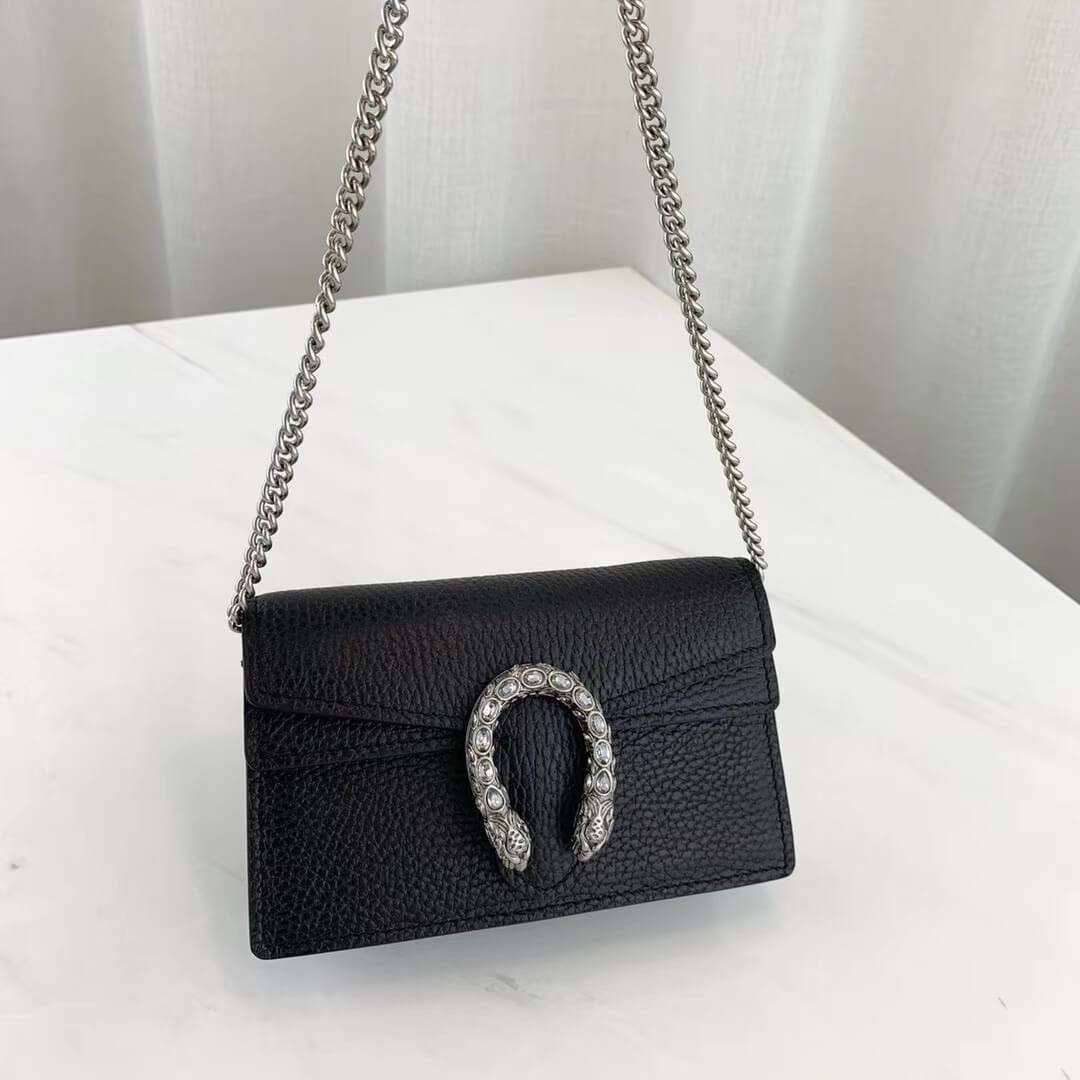 Gucci Dionysus Leather Super Mini Bag 476432