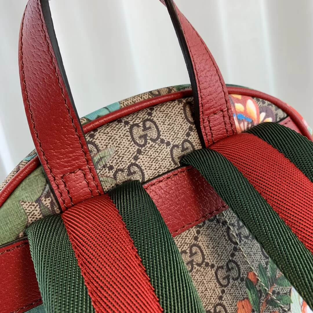 Gucci GG Supreme Monogram Tian Animal Print Backpack 427042
