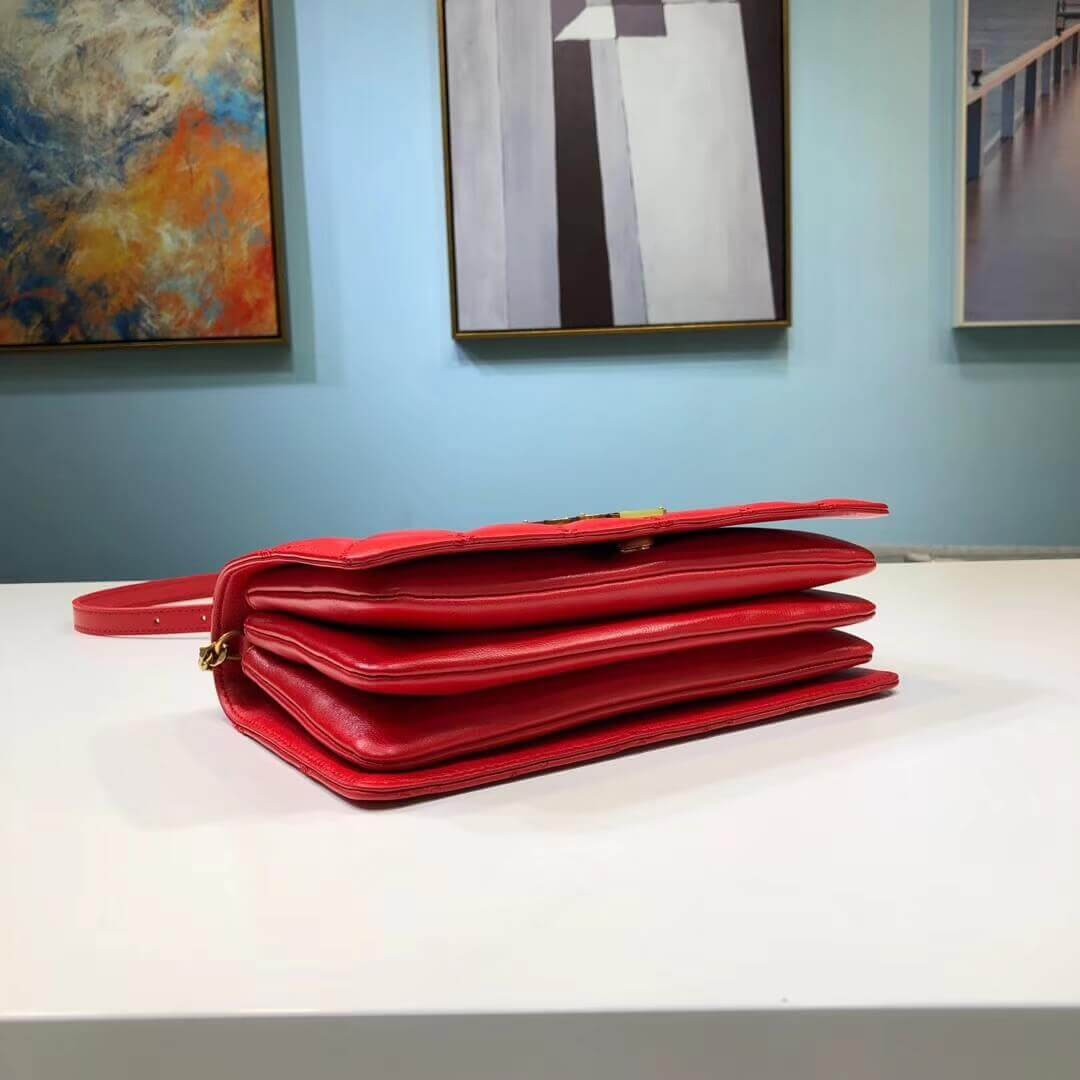 Saint Laurent YSL Angie Chain Bag In Quilted Lambskin 568906