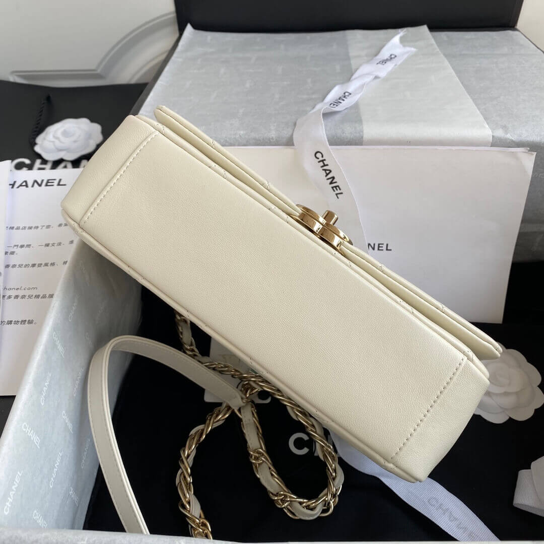 Chanel Lambskin Large Flap Bag AS2319