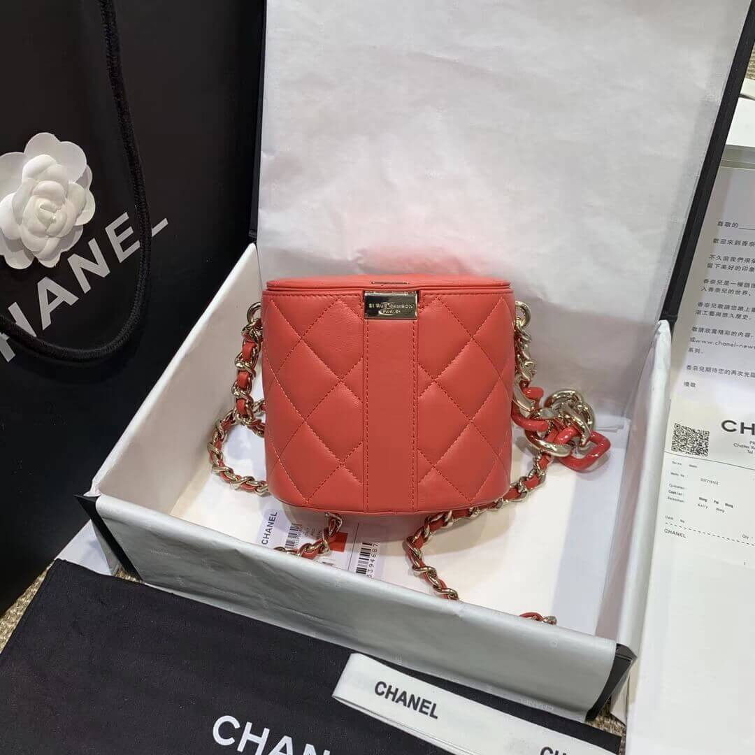 Chanel Round Vanity Case AS1355
