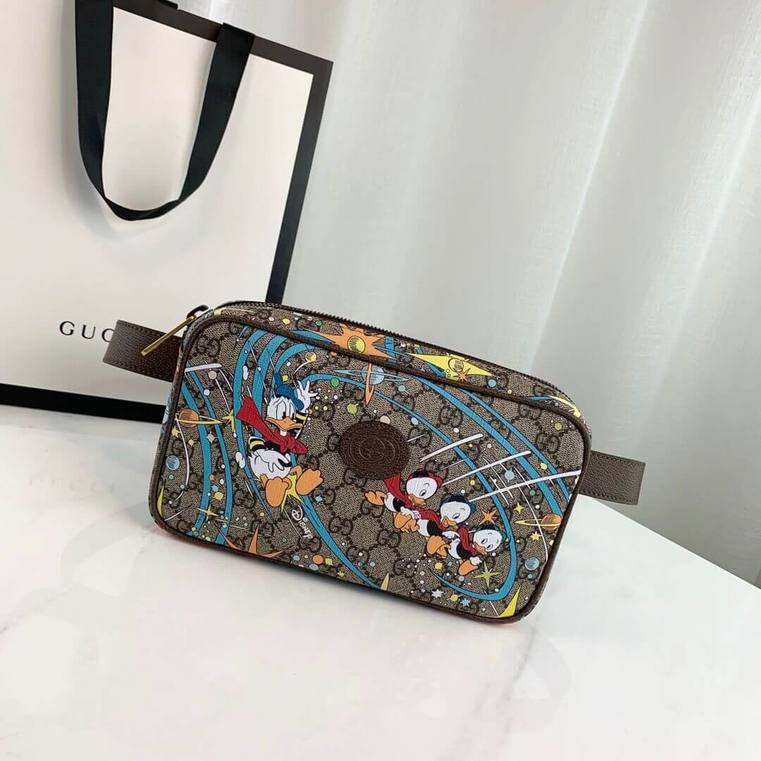 Disney x Gucci Donald Duck Print Belt Bag 602695
