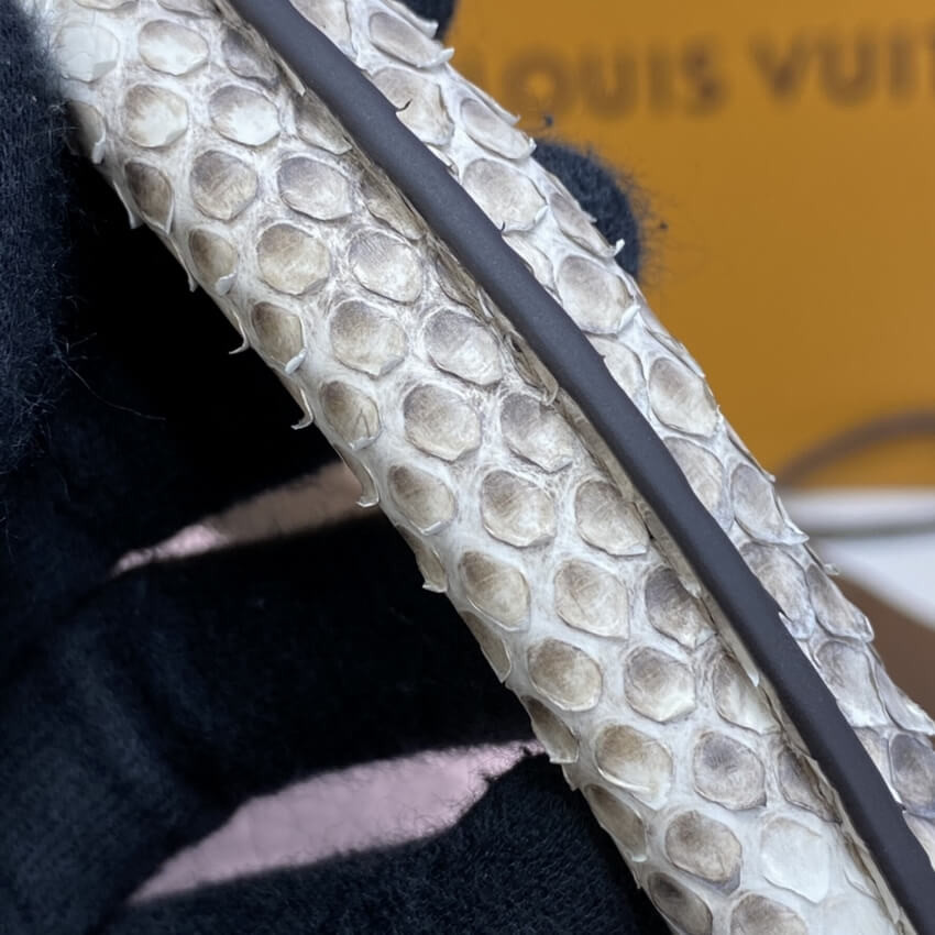 Louis Vuitton Taurillon Leather and Python Capucines MM