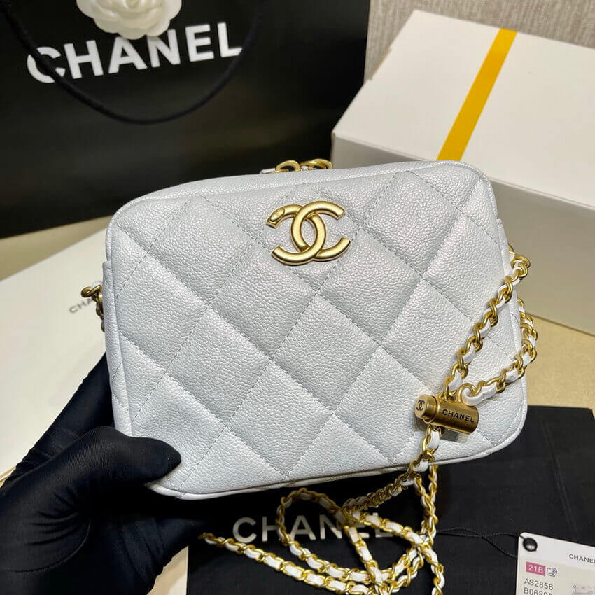 Chanel Grained Calfskin Camera Bag AS2856