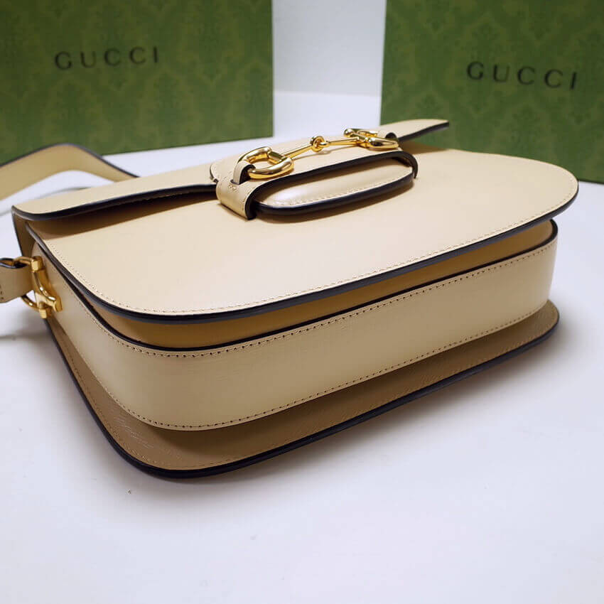 Gucci 1955 Horsebit Leather Shoulder Bag 602204