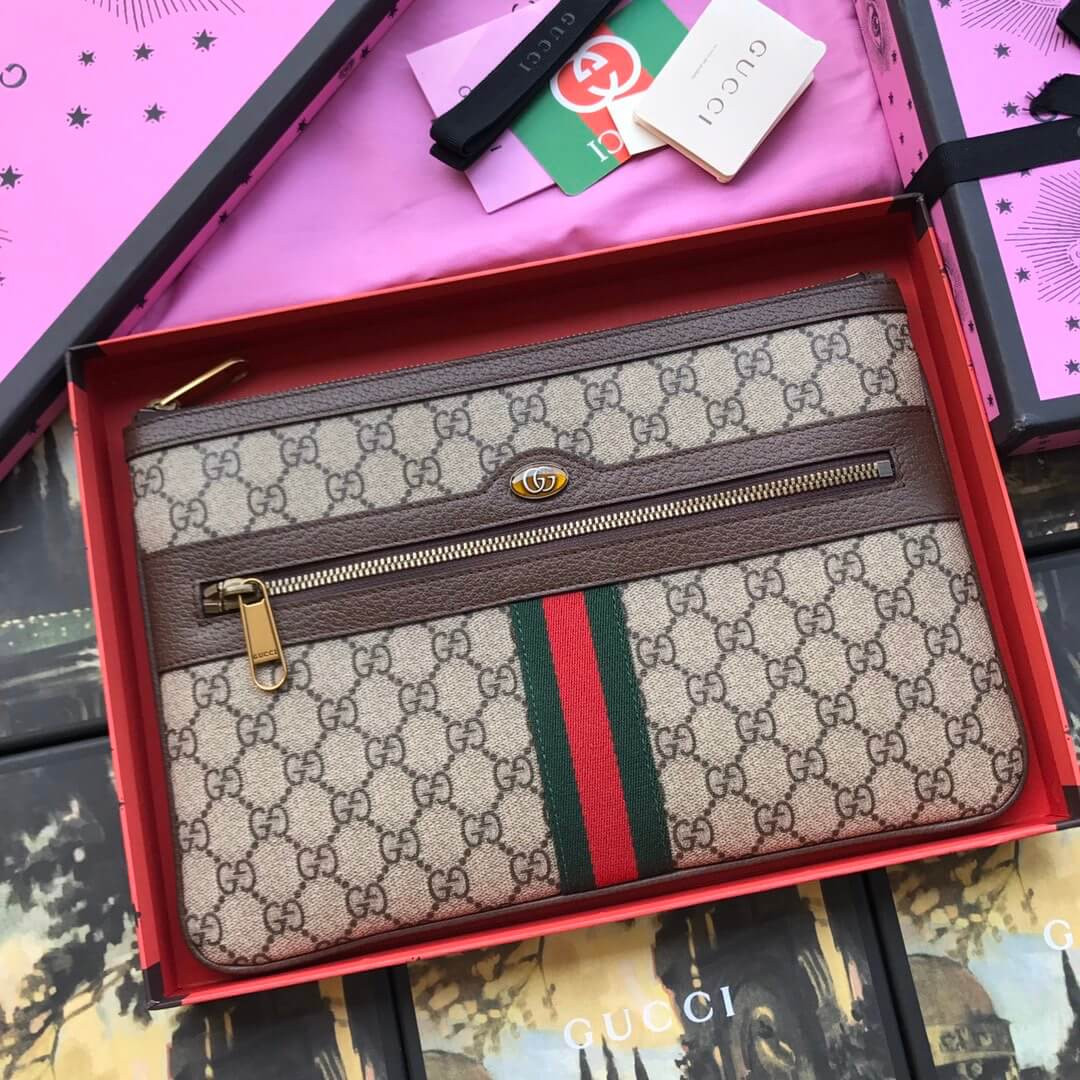Gucci Ophidia GG Supreme Pouch 517551