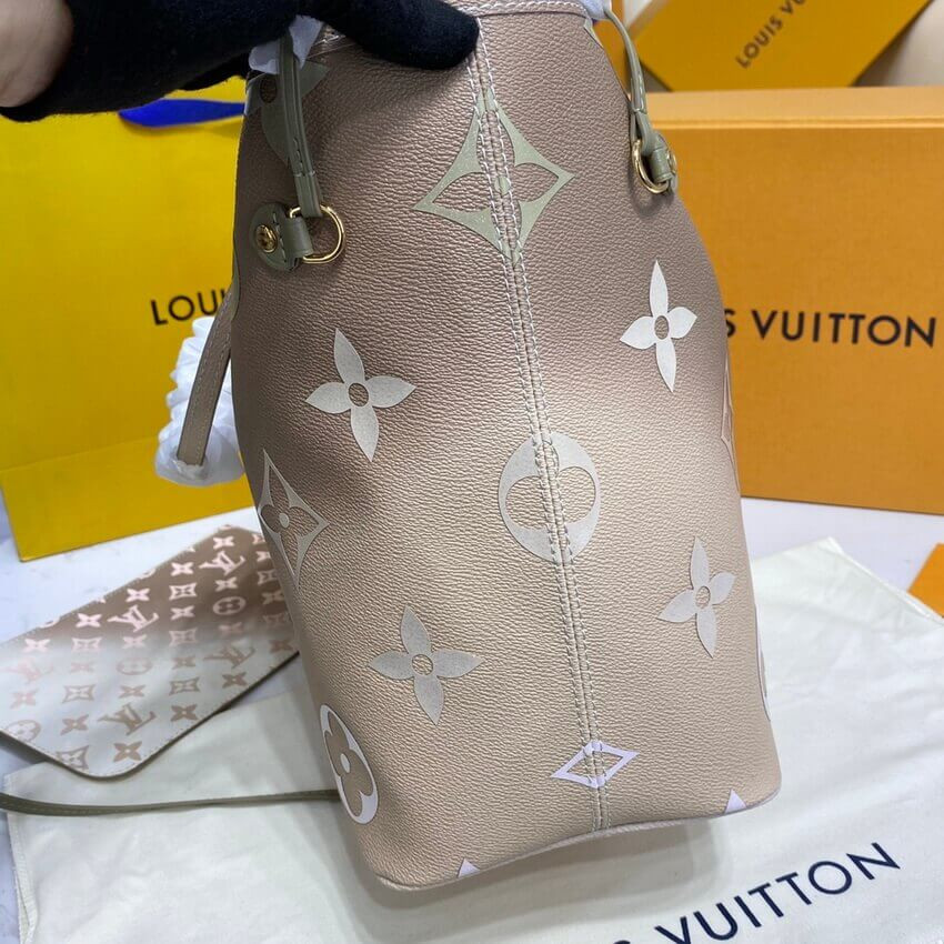 Louis Vuitton Neverfull MM M59859 Sunset Kaki
