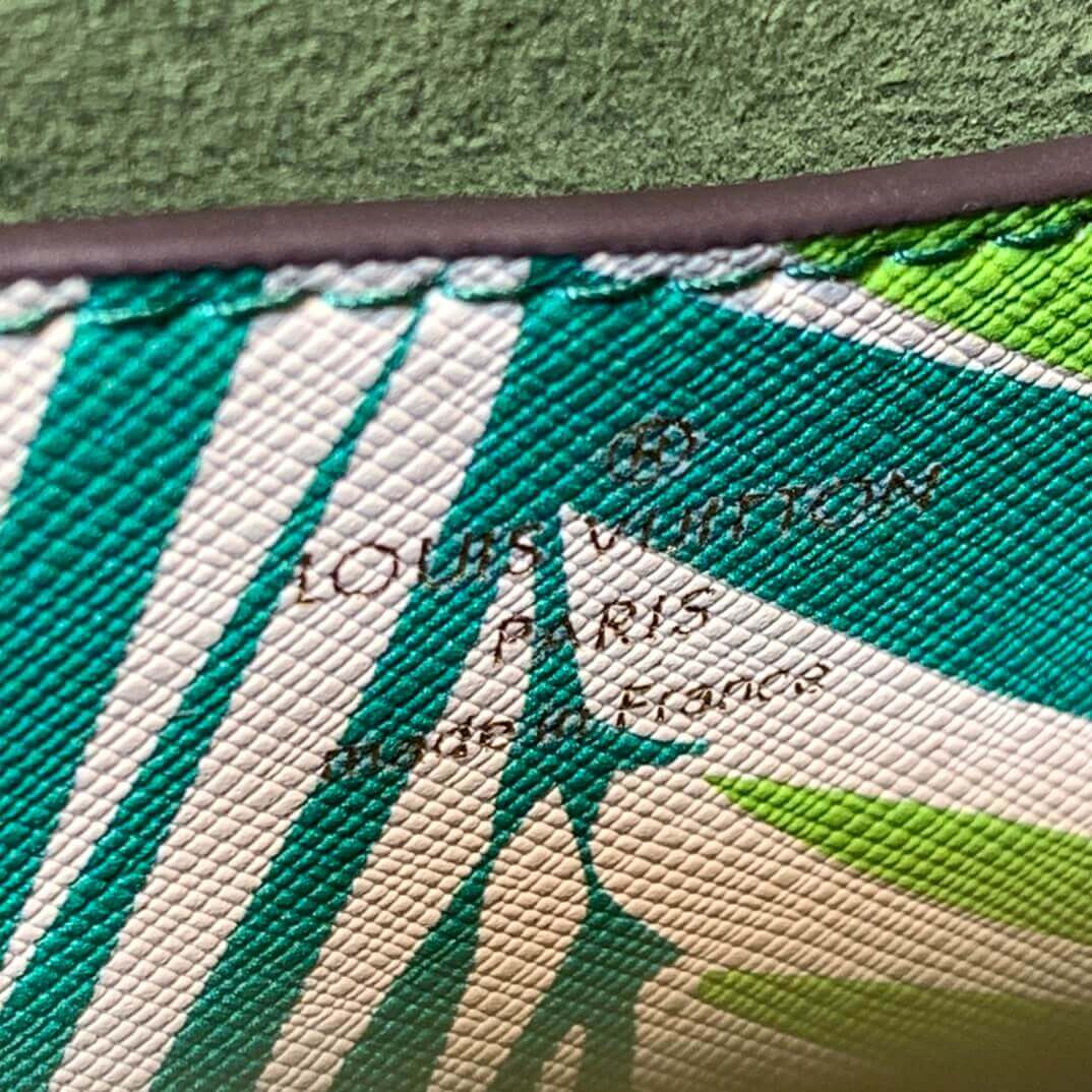 Louis Vuitton Palm Print Twist MM Bag M50282