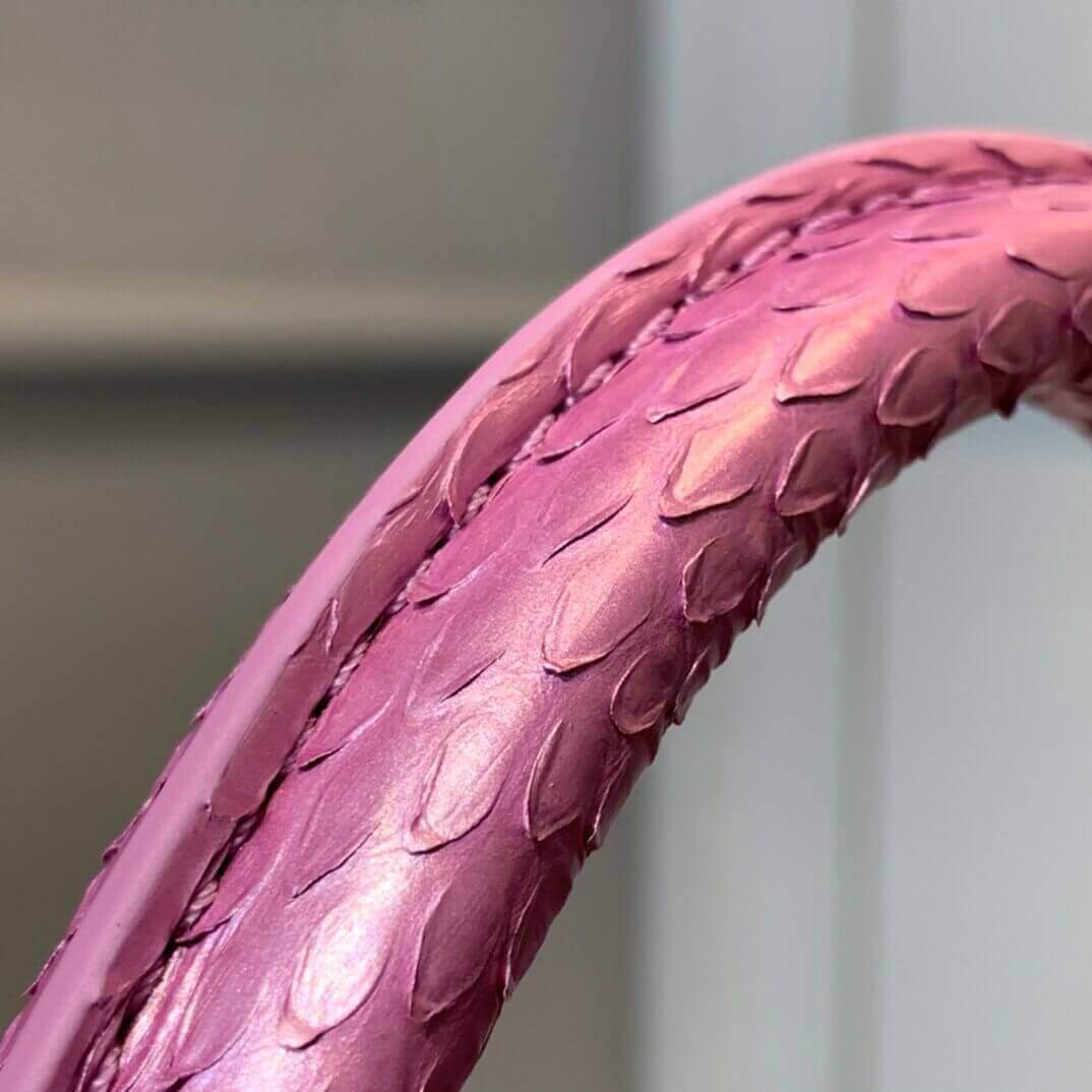 Louis Vuitton Taurillon Leather and Ayers Snakeskin Capucines Mini M55914