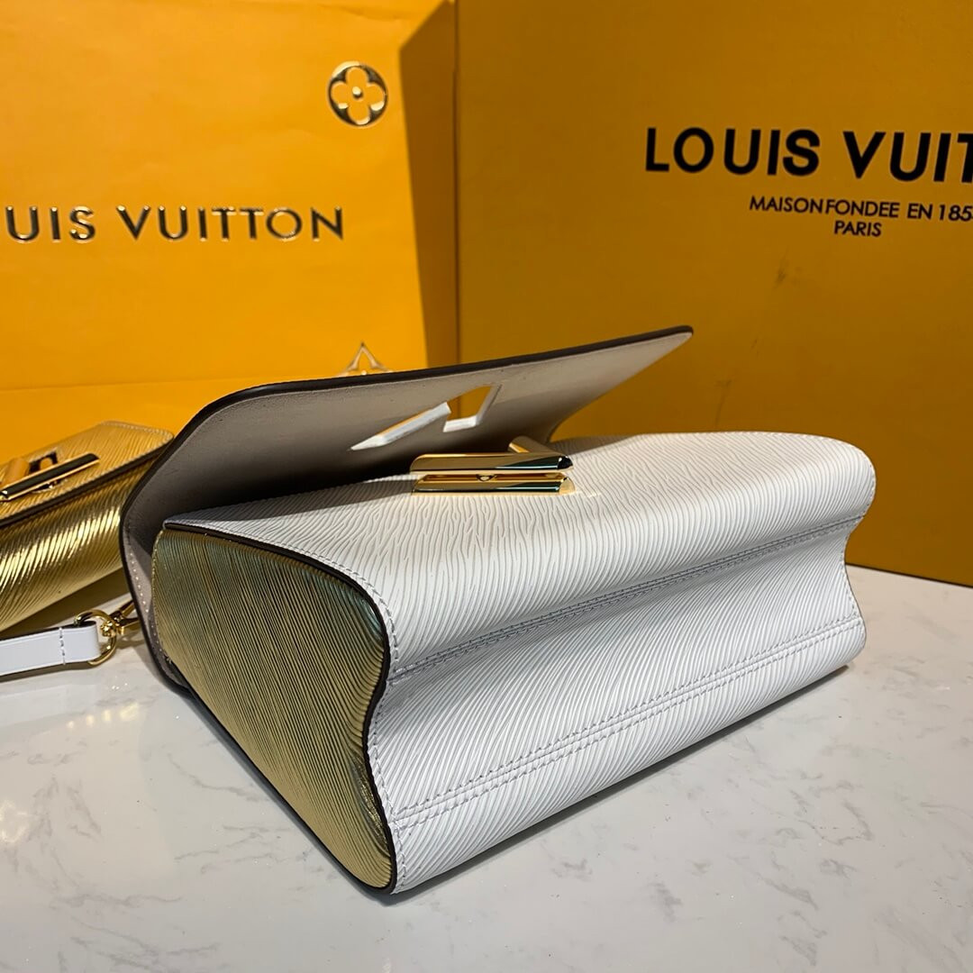 Louis Vuitton Twist MM And Twisty M55683 White/Gold