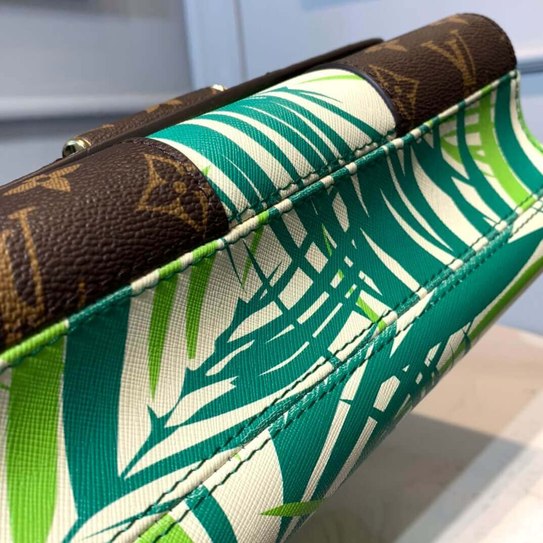 Louis Vuitton Palm Print Twist MM Bag M50282