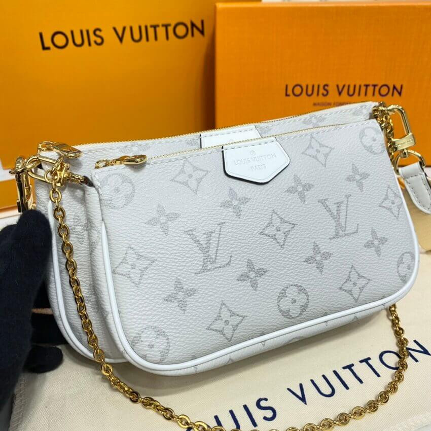 Louis Vuitton Monogram Multi Pochette Accessoires White
