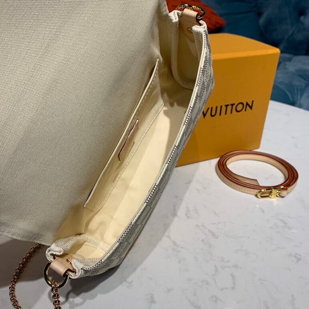 Louis Vuitton Damier Azur Canvas Favorite PM N41277