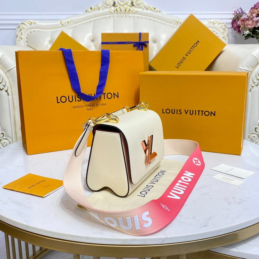 Louis Vuitton Epi Leather Twist PM M59687 White