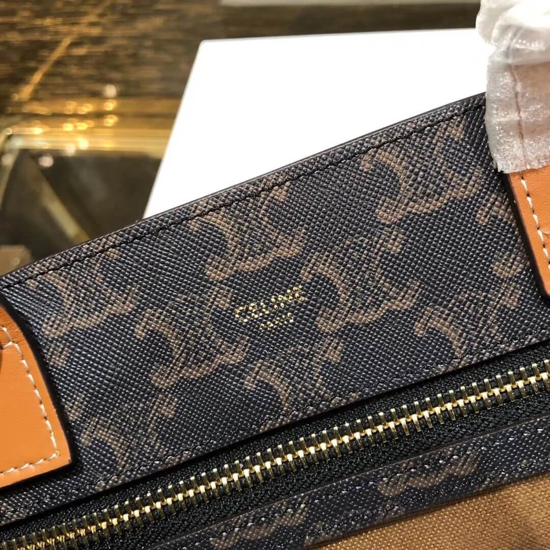 Celine Small Cabas Vertical In Triomphe Canvas 191542