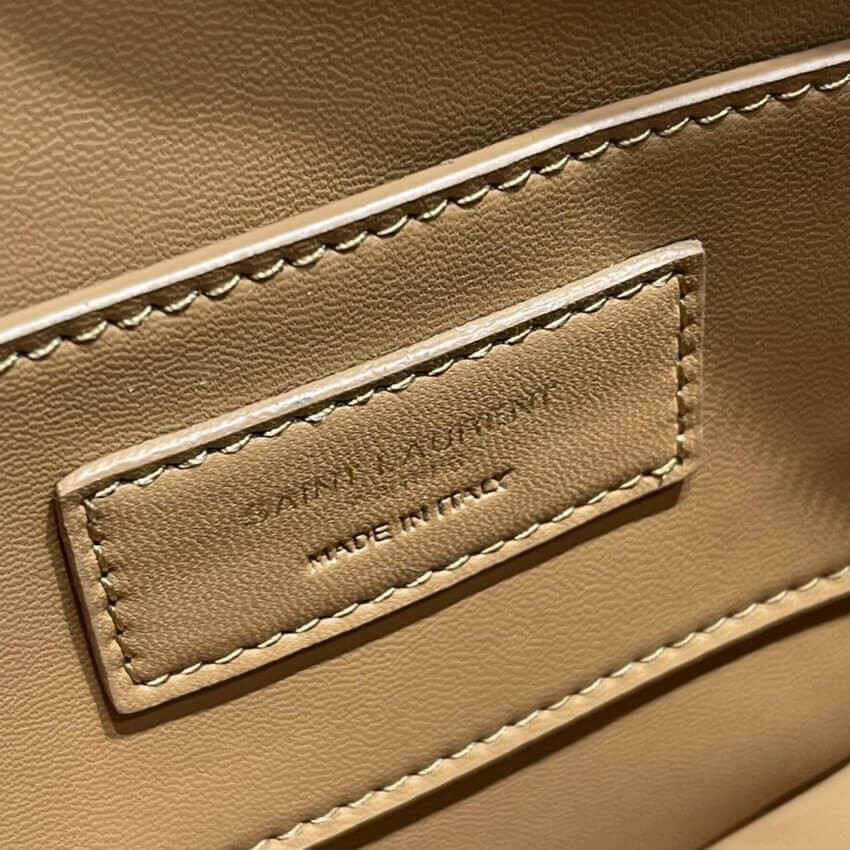 Saint Laurent YSL Le Monogramme Cœur Bag 675260 Brown Gold