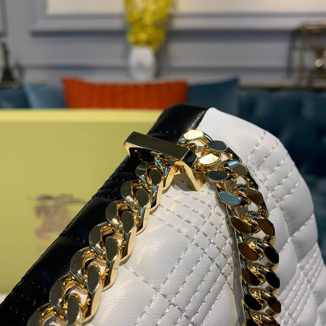 Burberry Small Quilted Two-tone Lambskin Lola Bag 80212091