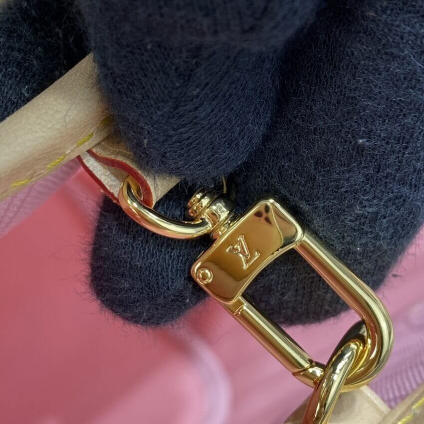 Louis Vuitton Damier Azur Neverfull PM N41362 Pink