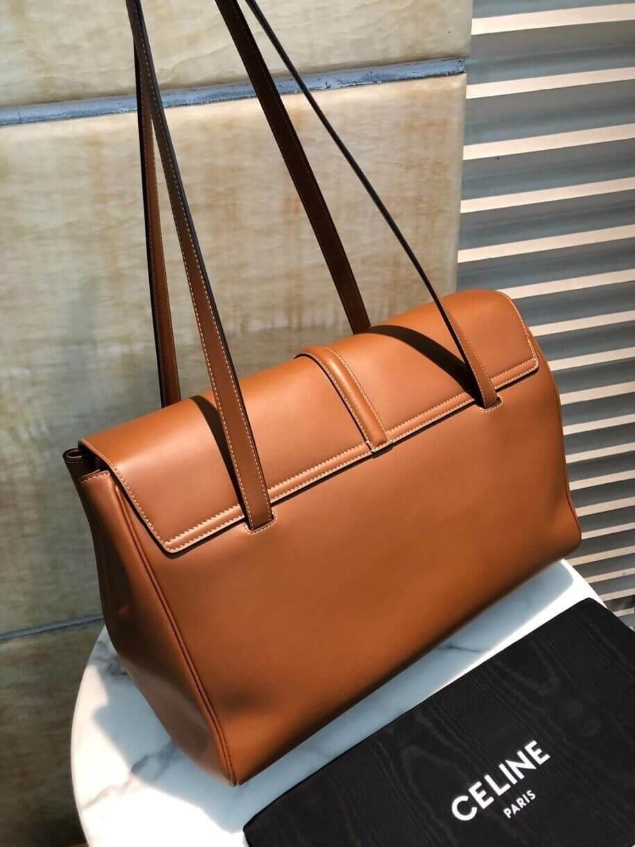 Celine Large Soft 16 Bag In Smooth Calfskin 194043