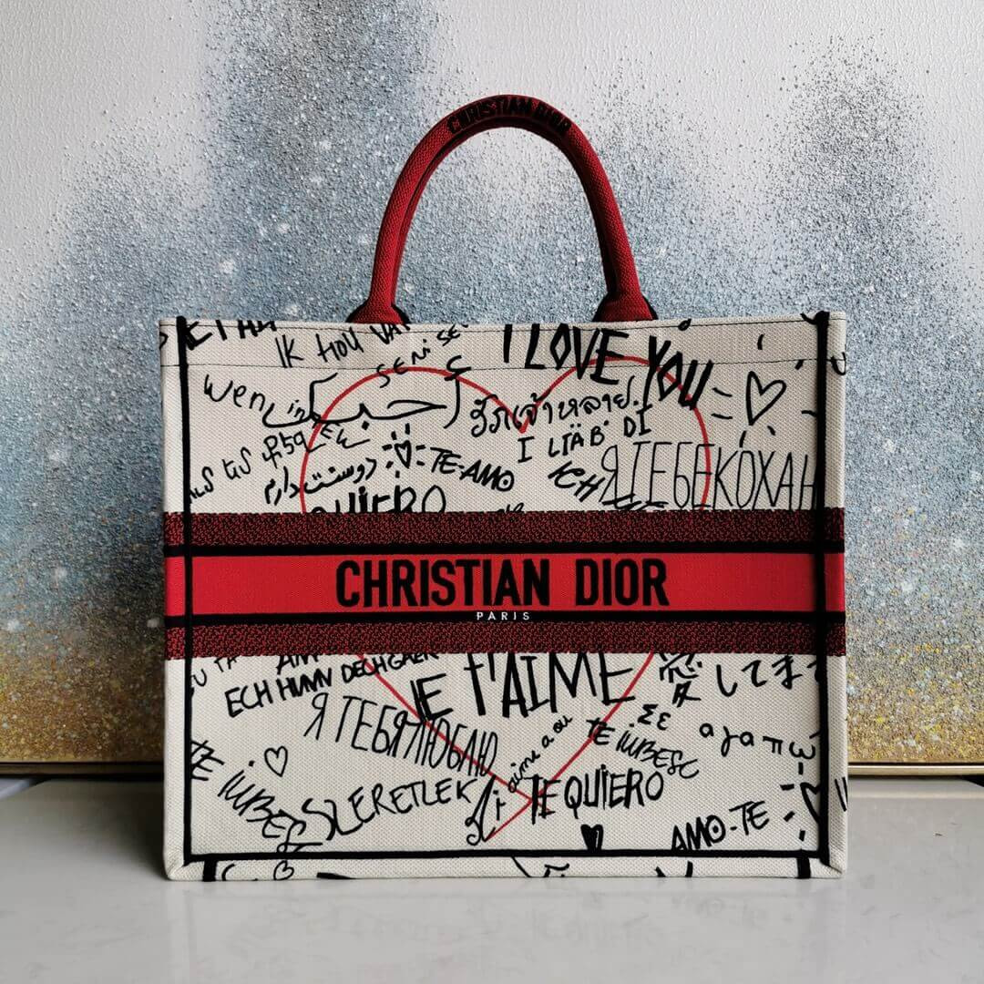 Dior Dioramour Book Tote Bag M1286