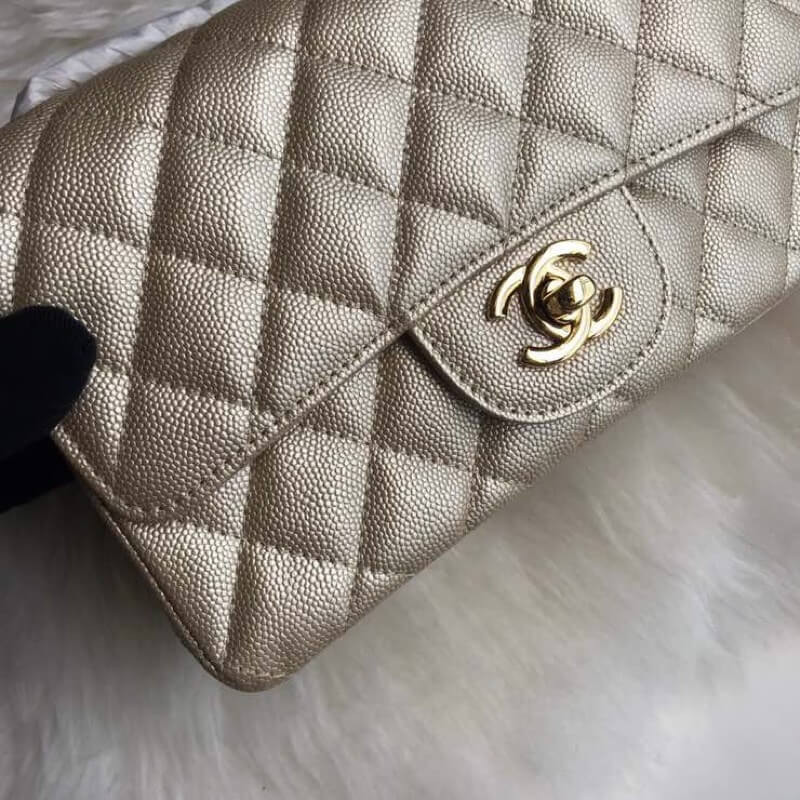 Chanel Caviar Calfskin 20cm Classic Flap Bag 1116