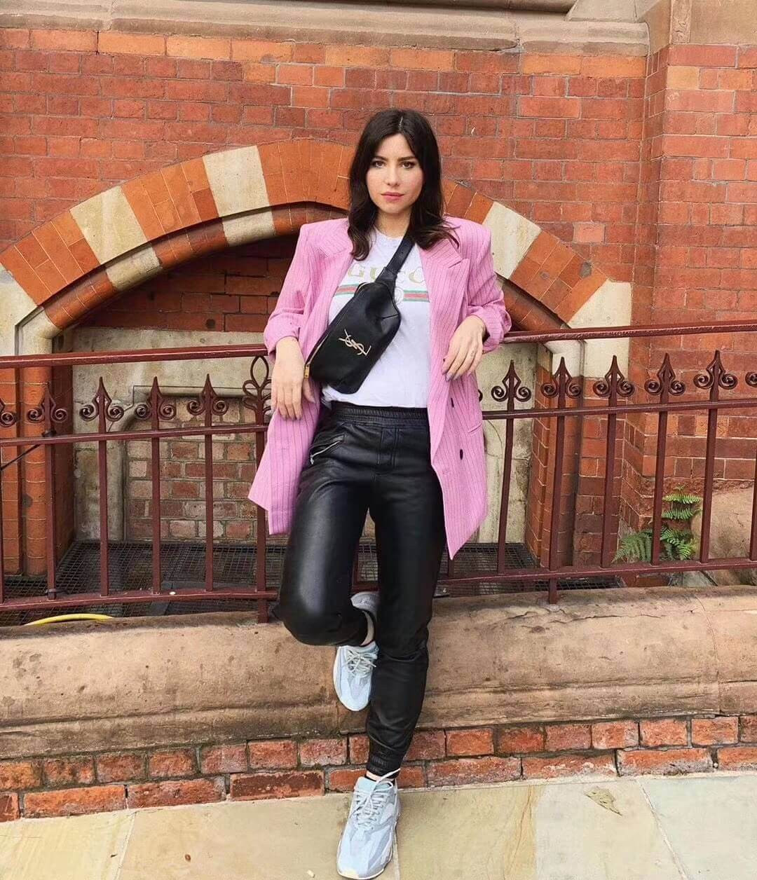 Saint Laurent YSL Classic Monogram Belt Bag In Grain Leather 569737