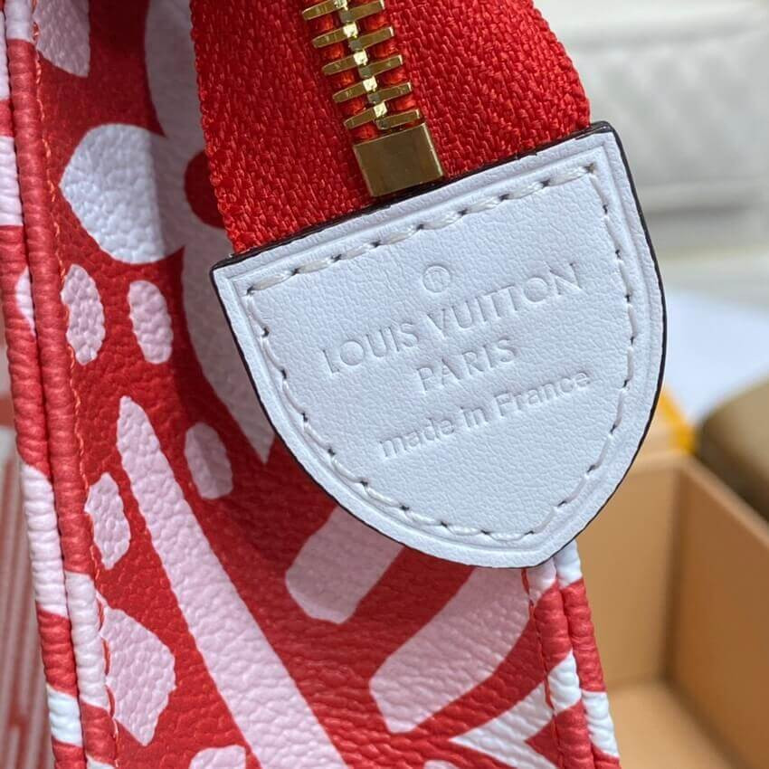 Louis Vuitton LV Crafty Toiletry Pouch 26 M45476 Red