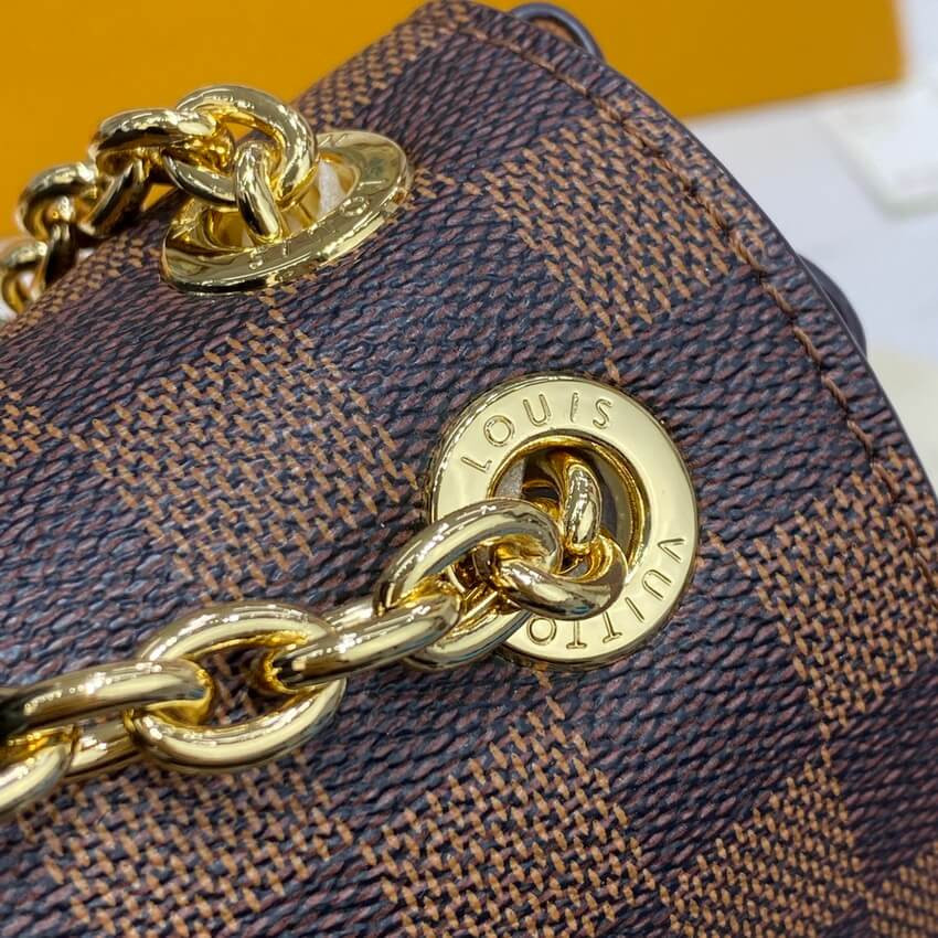 Louis Vuitton Damier Ebene Canvas Vavin PM N40110 Caramel