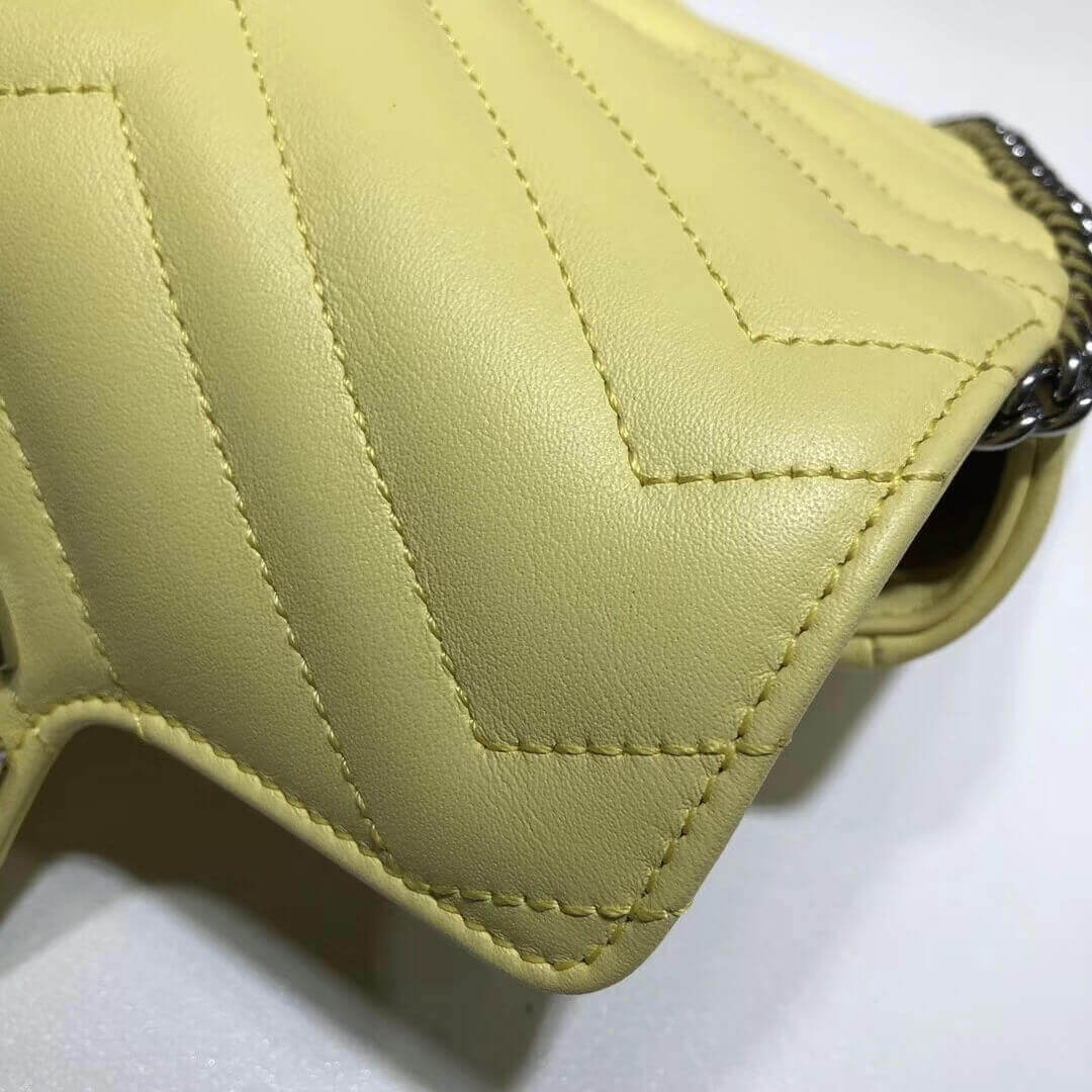 Gucci GG Marmont Matelassé Super Mini Bag 476433