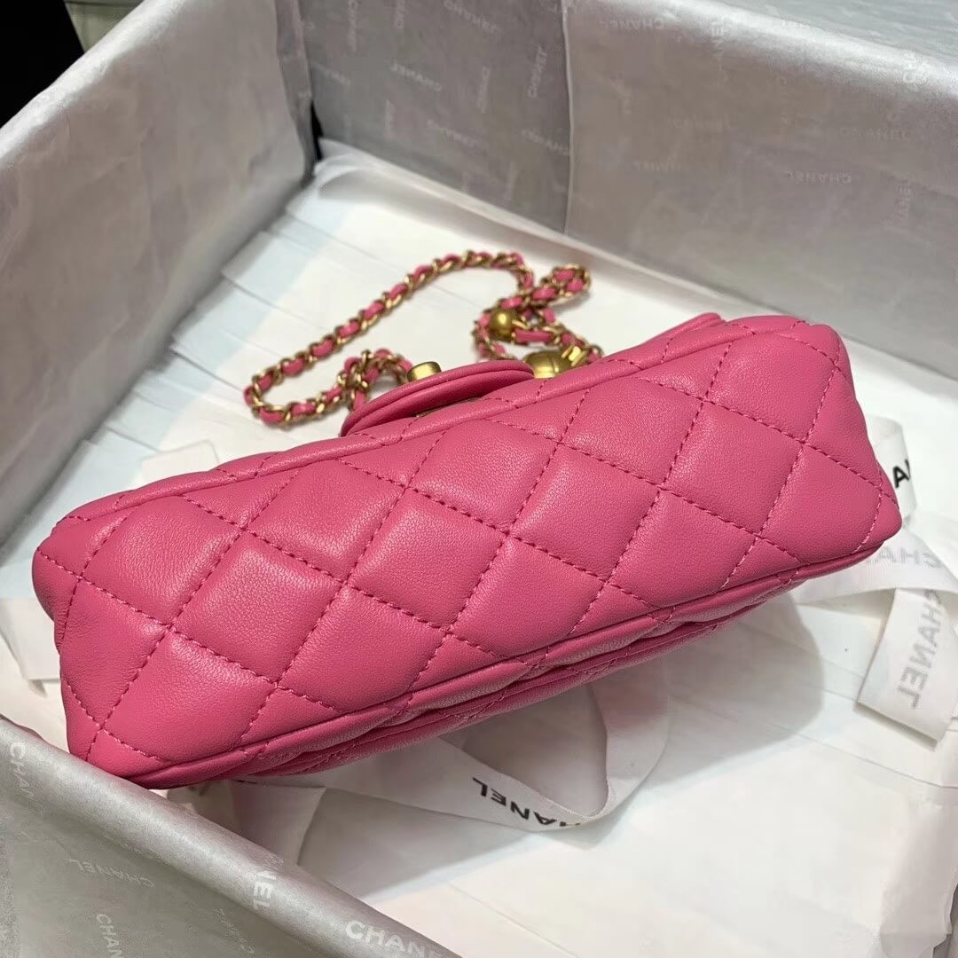 Chanel Lambskin  Flap Bag AS1787