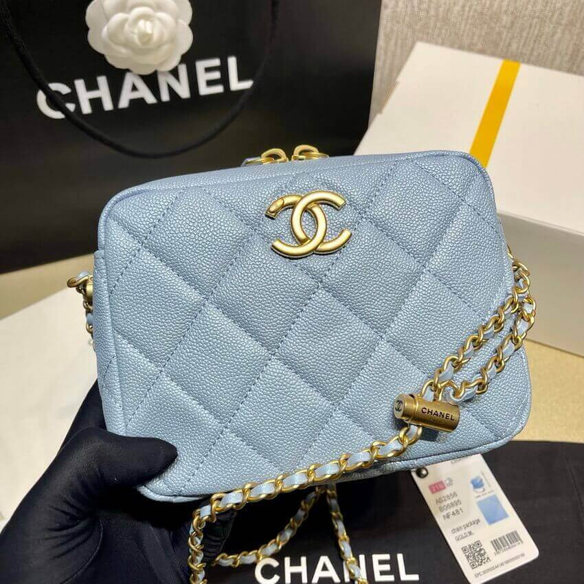 Chanel Grained Calfskin Camera Bag AS2856