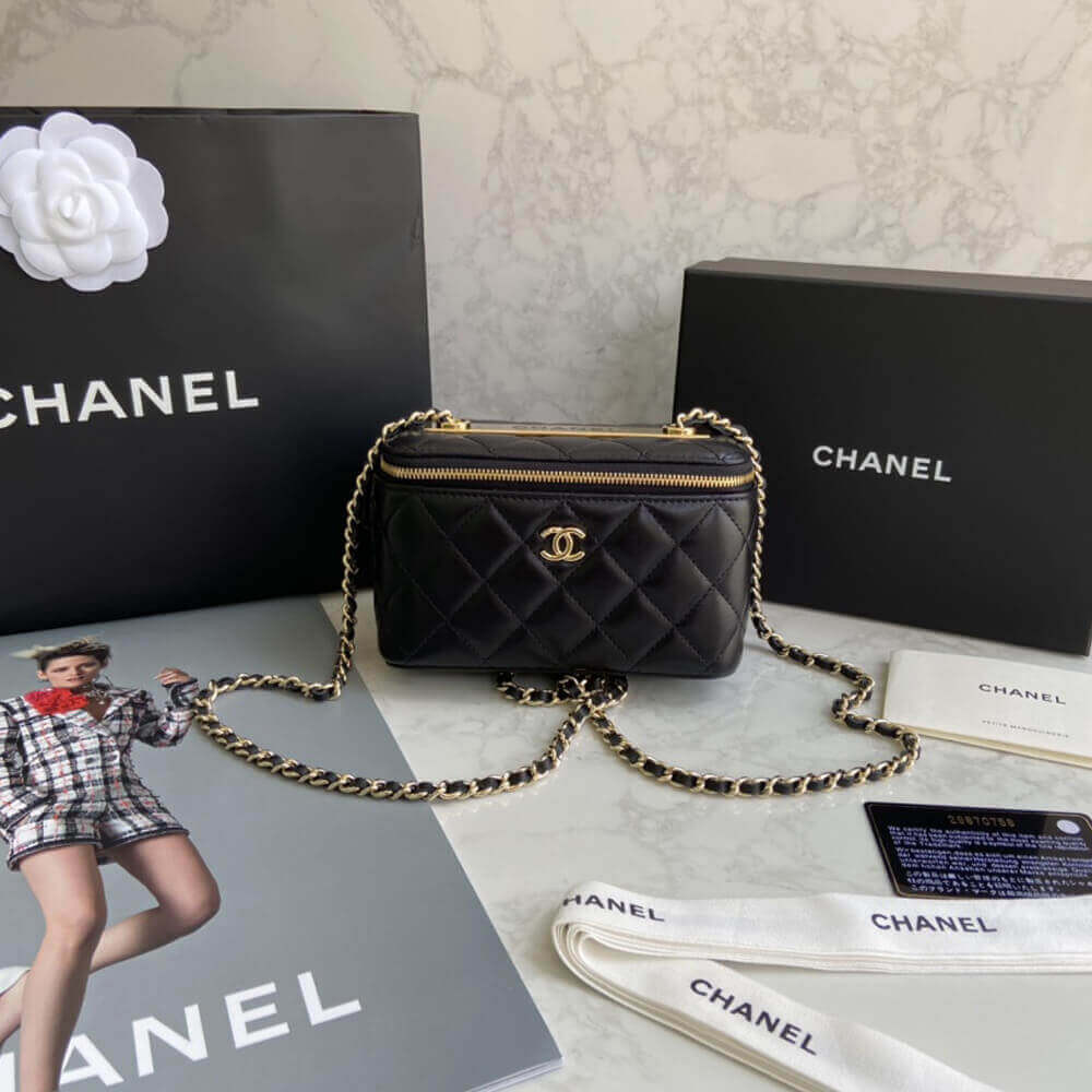 Chanel Mini Vanity Case With Chain AP1472