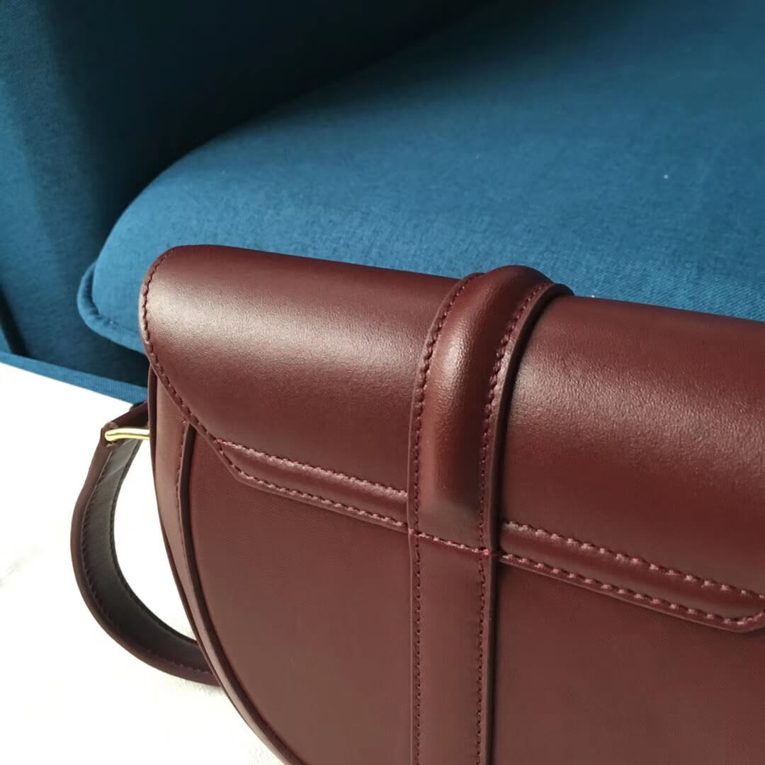 Celine Small Besace 16 Bag In Satinated Calfskin 188013