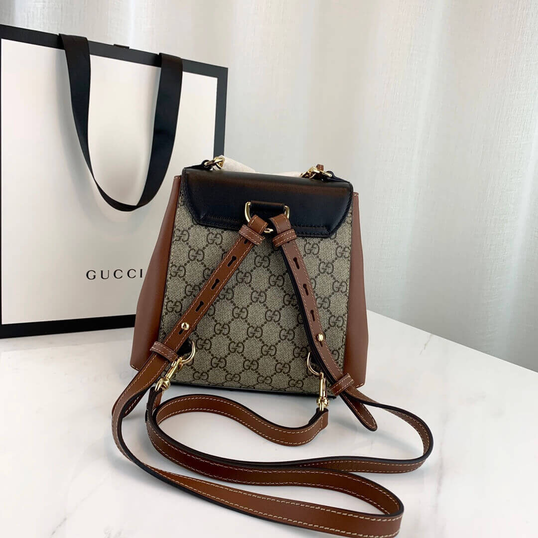 Gucci Padlock GG Supreme Backpack 498194