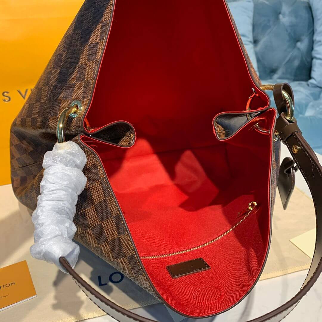 Louis Vuitton Damier Ebene Canvas Graceful MM N44045