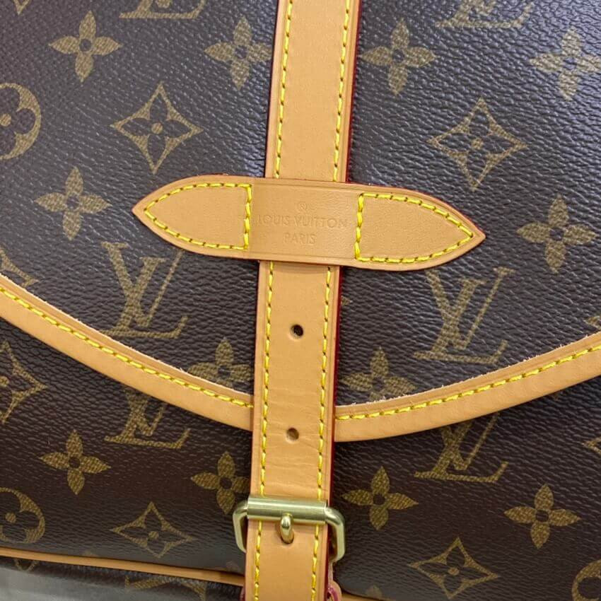 Louis Vuitton Monogram Canvas Saumur MM M42256