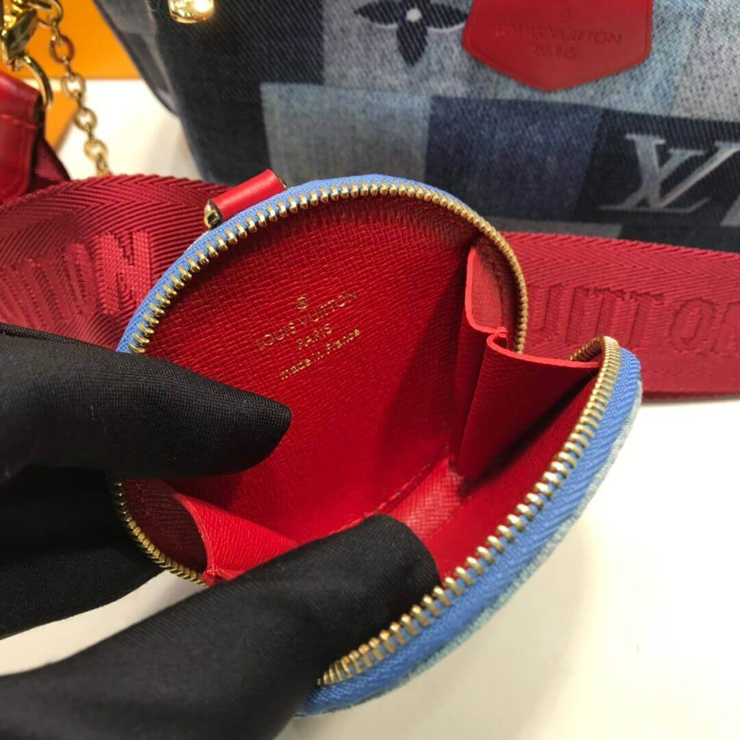 Louis Vuitton Monogram Denim Canvas Multi Pochette Accessoires M44990