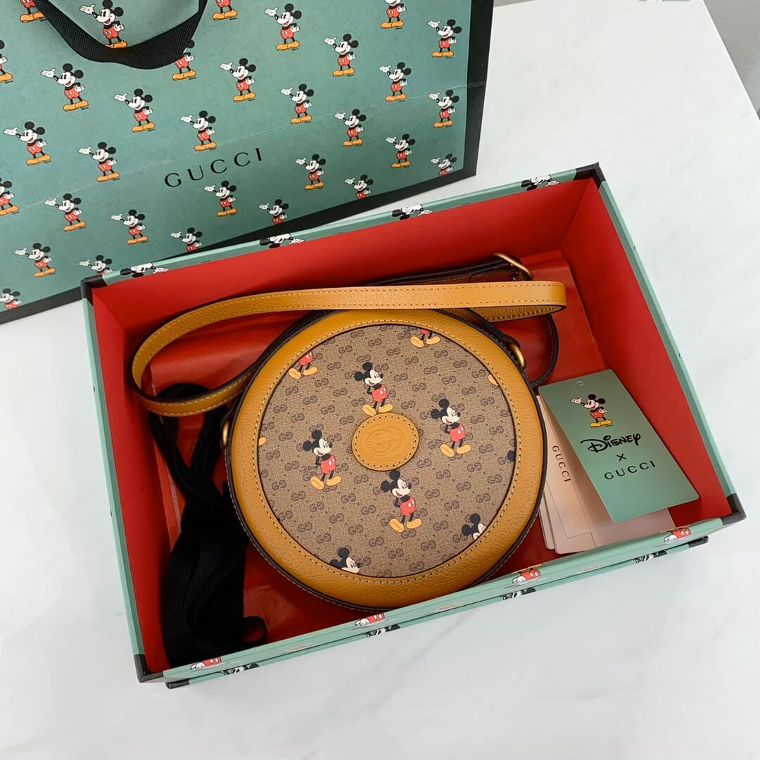 Disney x Gucci Round Shoulder Bag 603938