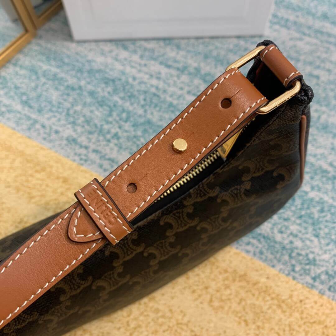 Celine Ava Bag In Triomphe Canvas 193952