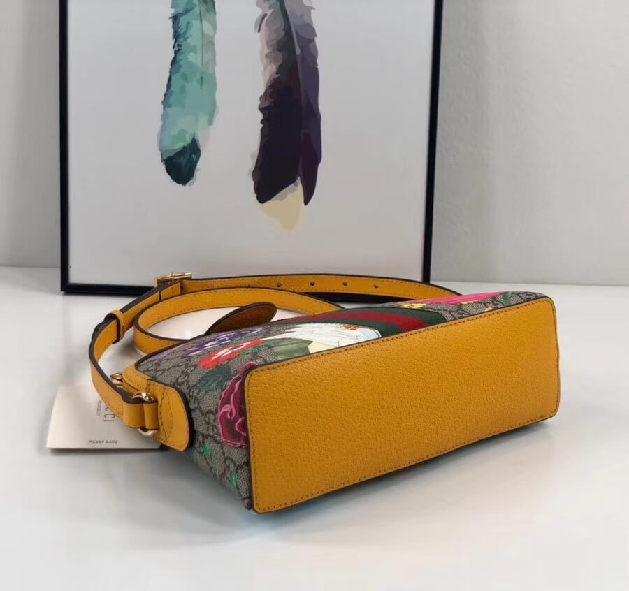 Gucci Ophidia GG Flora Small Shoulder Bag 499621