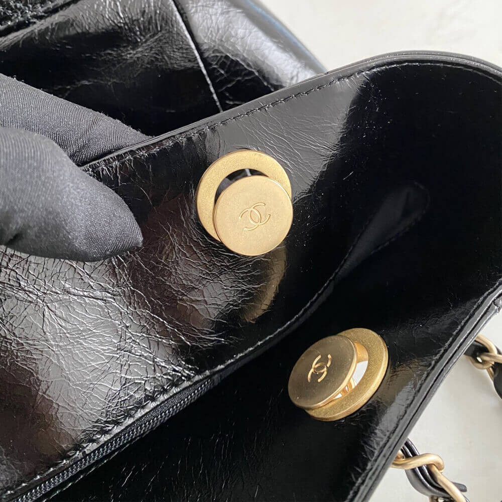 Chanel Quilted Waxy Calfskin Shopping Bag 8345