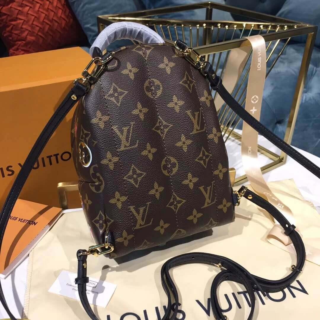 Louis Vuitton Monogram Canvas Palm Springs Backpack Mini M44367