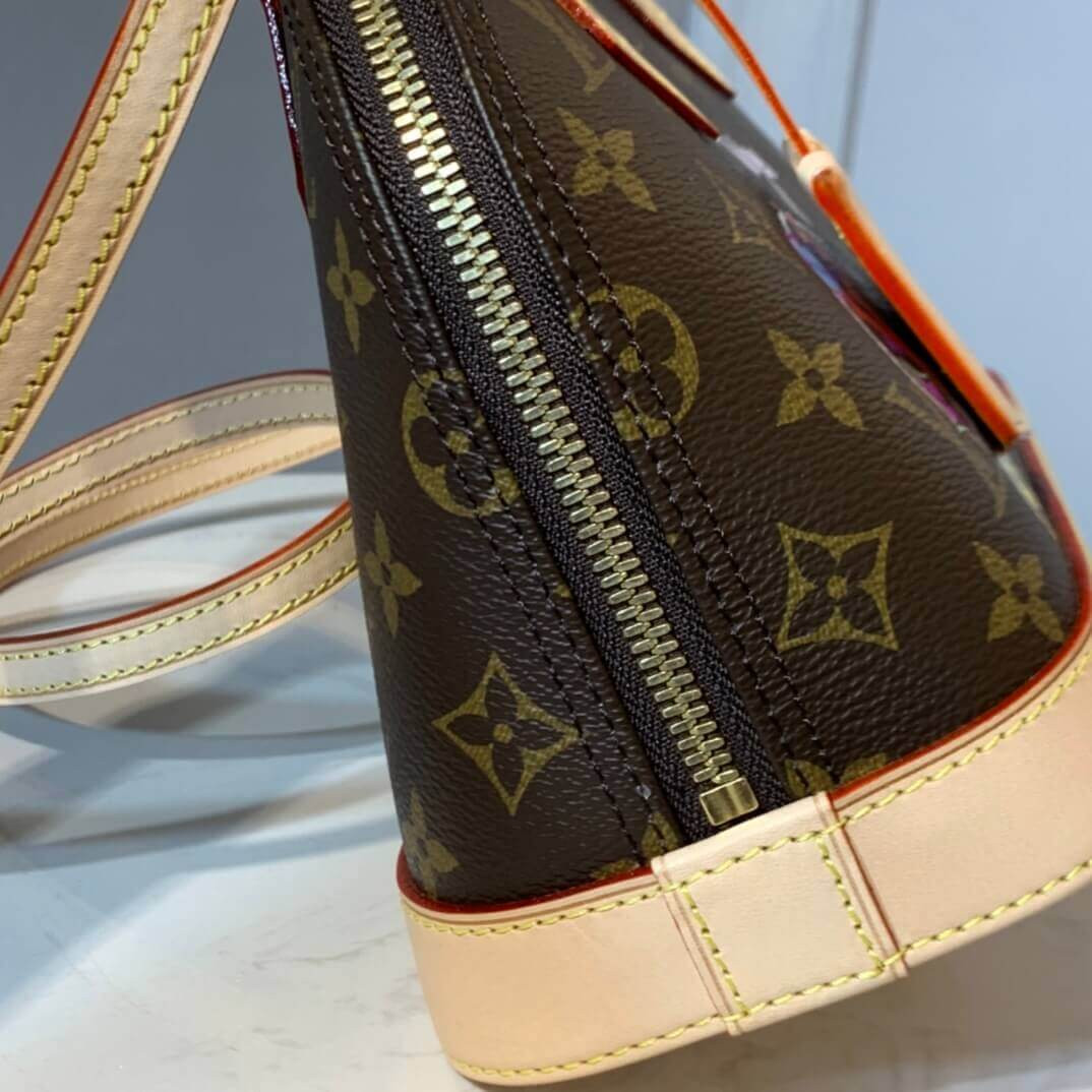 Louis Vuitton Alma BB with Stickers M53152